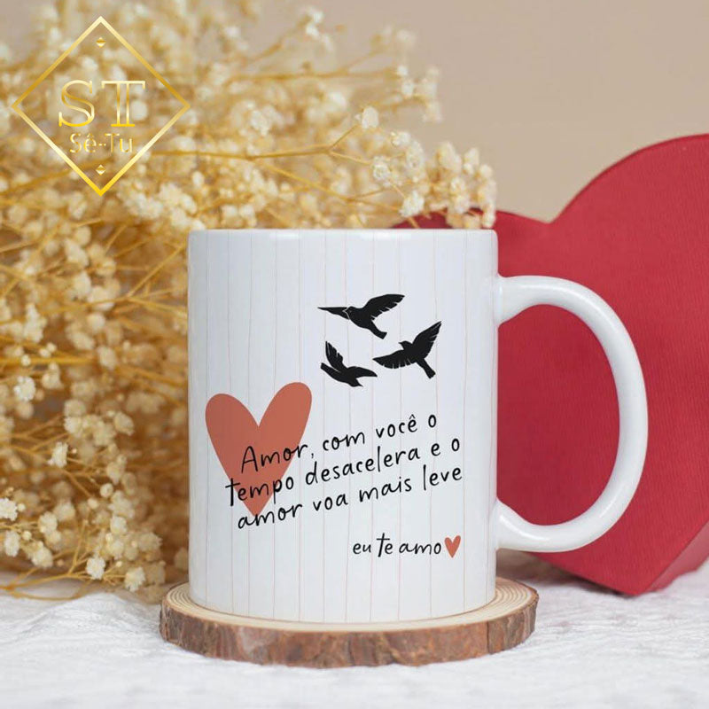 Caneca Amor Desacelera